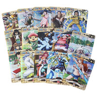 100 pièces dans un ensemble de haute qualité Anime Monkey D. Carte holographique Luffy Roronoa Zoro pour jeu de cartes