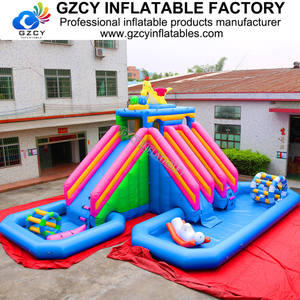 Glissière d'eau gonflable géante de haute qualité, 1 pièce, pour enfants - Product Image 2