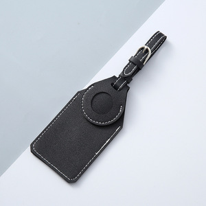 Etiqueta de Equipaje Portátil de Cuero PU, Identificador de Maleta, Etiqueta de Identificación para Equipaje, Porta Nombre, Dirección, Accesorios de Viaje - Product Image 6