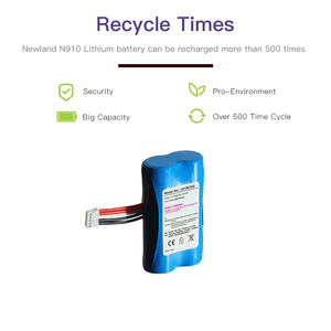 OEM POS 터미널 배터리 뉴랜드 N910 NL18650 LD18650A LD18650D 충전식 리튬 이온 배터리 - Product Image 4