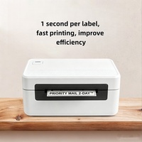 Impresora de Etiquetas Térmica de Alta Calidad 4*6 Phomemo PM241BT o Impresora Térmica con Conexión USB para Teléfono y Computadora