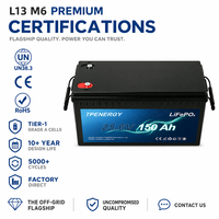 Batterie TPENERGY 25,6V 150Ah LiFePO4, cellules de qualité A, BMS 100A, station d'alimentation solaire domestique hors réseau, stockage de secours