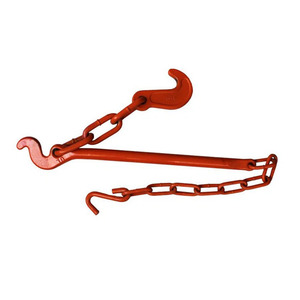 Chaîne en acier soudée de haute qualité 13 mm, zinguée, pour transport maritime G80, avec levier de tension pour arrimage et transport maritime G80 - Product Image 1