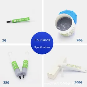 Manufacturer Direct Wholesale High-Efficiency <strong>Thermal</strong> Conductive Silicone Grease 2g Small Tube for <strong>CPU</strong> <strong>Paste</strong> Insulation - Product Image 4