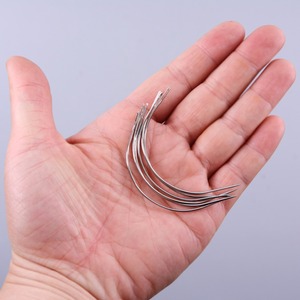 12 aiguilles courbées de type C de 9 cm de long <span class=keywords><strong>pour</strong></span> tissage de <span class=keywords><strong>cheveux</strong></span>, aiguilles à coudre <span class=keywords><strong>pour</strong></span> extensions de <span class=keywords><strong>cheveux</strong></span>, petit paquet ordinaire - Product Image 2