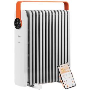 Radiador Eléctrico de Aceite Midea HYW22KRB, Calefacción de 30 m², Control por WiFi, Temperatura Constante, Calentador para el Hogar - Product Image 3