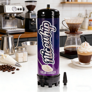 Nuevo Festival del Comercio 1364g Bonbonne de gas para crema batida, herramientas de repostería, utensilios de cocina, Creme Luxus - Product Image 3