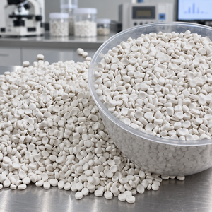 Meilleure Vente Prix le Plus Bas Malaisie Carbonate de Calcium Masterbatch Remplisseur en Palette Couleur Naturelle Emballage en Sac au Design Unique - Product Image 6