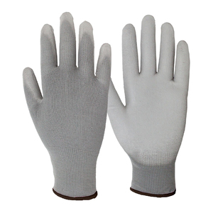 قفازات عمل عالية الجودة مضادة للانزلاق مطلية بالبولي يوريثان مع سطح محبب - Product Image 2