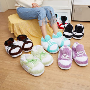 Pantofole invernali con foderine in pile calde alla moda scarpe da ginnastica in peluche per uomo e donna - Product Image 6