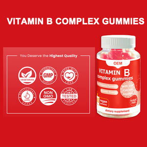 Rasa alami Vitamin kompleks dan mineral Vitamin Gummies Label kustom CGMP Vitamin B Gummies Suplemento De Vitaminas - Product Image 5