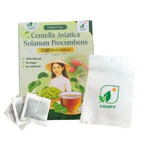 Thé aux herbes de Centella Asiatica mélangé de qualité supérieure NMPT, 40 sachets de thé séchés à froid, provenant de Phu Tho, Vietnam - Product Image 5