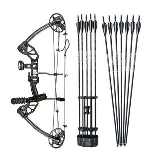 Tir à l'<span class=keywords><strong>arc</strong></span> <span class=keywords><strong>arc</strong></span> à poulies et flèche haute qualité chasse en plein air tir adultes Composite Triangle <span class=keywords><strong>poulie</strong></span> <span class=keywords><strong>arc</strong></span> et flèche ensemble - Product Image 5