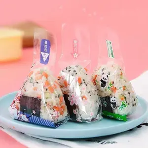Film d'emballage pour sushi onigiri, de très bonne qualité, 10 pièces, différents choix