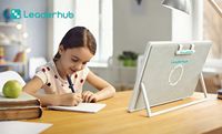 Nouveau Moniteur Intelligent Rotatif Leaderhub 24,5 Pouces 2026 avec Support Réglable pour Bureau, Domicile, Travail, Étude et Gaming