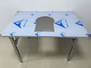 Bàn ăn ngoài trời 2 trong 1 gấp gọn bằng thép không gỉ hình vuông có vỉ nướng kiểu Hàn Quốc, bàn dùng cho nhà hàng và dã ngoại - Product Image 5