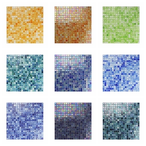 Trang Trí Tường Phòng Tắm Gạch Mosaic Hồ Bơi Mosaico Vitreo Nóng Chảy Thủy Tinh Khảm Tường Gạch - Product Image 1