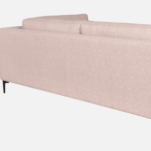 Sofá Seccional de Tres Plazas de Microfibra de Cuero de Primera Calidad, Moderno, para Apartamento, Hotel, Oficina, Villa, Personalizable y Rellenable - Product Image 1