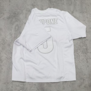 Camiseta Extra Grande para Hombre, Manga Corta, Cuello Redondo, Informal, de Algodón, con Estampado del Número 5 en la Espalda - Product Image 3