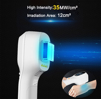 Photothérapie UVB LED 308 nm portable sans laser excimer, traitement à domicile par lumière UV pour le psoriasis et le vitiligo