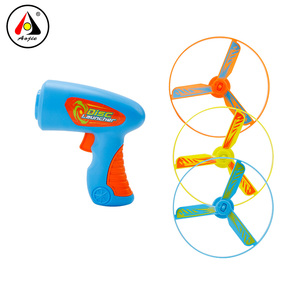 Nouveauté en plein air enfants Sport jouet soucoupe enfants en plastique filature volant disque lanceur jouet - Product Image 2