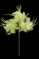Fleur décorative fil tige plume Floral Pick pour arrangement floral approvisionnement fête de mariage vacances Vase décor à la maison