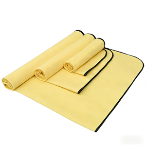 Serviette de yoga antidérapante en microfibre avec grip en silicone, super absorbante, séchage rapide, logo personnalisé pour le yoga chaud - Product Image 4