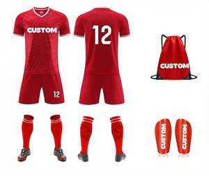 Abbigliamento da Allenamento <span class=keywords><strong>Personalizzabile</strong></span>, Uniformi da <span class=keywords><strong>Calcio</strong></span>, Maglie Verdi e Bianche, Set di Magliette da <span class=keywords><strong>Calcio</strong></span> per Uomo - Product Image 2