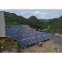 Supports de montage de panneaux solaires en acier galvanisé à chaud, économiques, faciles à installer et à conception encadrée pour installation au sol