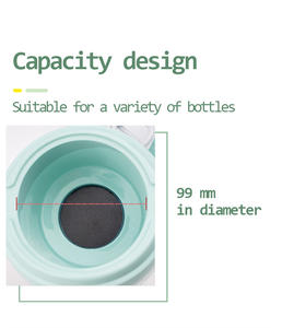 Calentador <span class=keywords><strong>de</strong></span> leche eléctrico Digital inteligente <span class=keywords><strong>de</strong></span> 180W <span class=keywords><strong>para</strong></span> bebés y esterilizador <span class=keywords><strong>de</strong></span> biberones Calentador <span class=keywords><strong>de</strong></span> aluminio fundido Rango <span class=keywords><strong>DE</strong></span> EDAD táctil 0-12 meses - Product Image 4