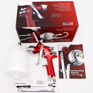 <span class=keywords><strong>Pistolet</strong></span> de pulvérisation haute pression DEVIDISS GFG Pro HVLP, buse de 1,3 mm, 600 ml, alimentation <span class=keywords><strong>pneumatique</strong></span>, 250 PSI, garantie 3 ans, peinture automobile - Product Image 6