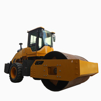 Rouleau compresseur routier robuste à double tambour YZD350 35KN pour projets de pavage d'asphalte