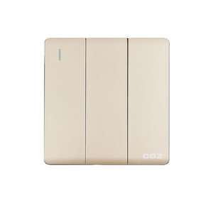 Templado estándar UE/Reino Unido con atenuador/cortina/timbre/interruptor de luz eléctrica - Product Image 3