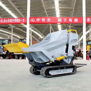 Livraison gratuite Mini Crawler Dumper multifonctionnel chenillé MINI Dumper 800KG Mini Transporter Dump Truck For Construction - Product Image 1