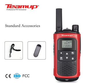 <span class=keywords><strong>Radio</strong></span> bidirectionnelle CE FCC sans licence Europe PMR446 <span class=keywords><strong>USA</strong></span> FRS UHF T80 0.5W 2W avec écran LED, talkie-walkie, lampe torche LED, pour enfants, portée 5km, analogique - Product Image 6