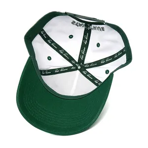Qianzun Fabricant Nouveau Design 2 Tons Chapeau De Sport Logo De Broderie Personnalisé 5 Panneau Casquette De Baseball