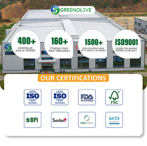 Kotak Makan Siang Bagasse 5-Inci Ramah Lingkungan & Dapat Dikomposkan dari Green Olive untuk Kemasan Makanan Cepat Saji & Bawa Pulang & Kotak Hamburger Kertas - Product Image 4