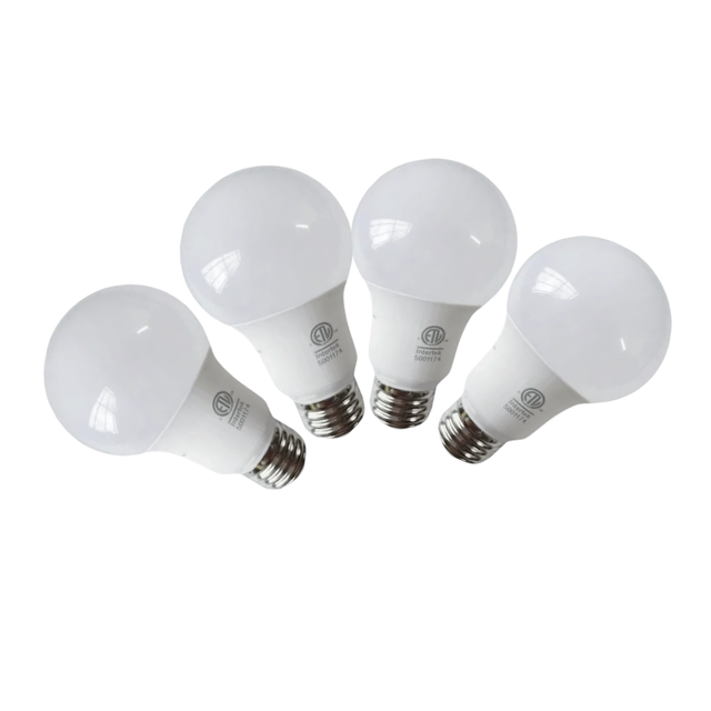 High Quality A15/A19 120V ETL Listed LED Bulb Mirror Lamp Solar 5W-15W E26/DOB/E40/E14 Bases Aluminum/PC SMD Chip Globe EMC