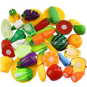 Set Mainan Potong Buah dan Sayur Vsuch <span class=keywords><strong>Kids</strong></span> Pretend Play, Simulasi Dapur, Mainan Makanan untuk Balita, Permainan Peran Edukatif Dini - Product Image 3