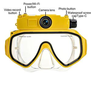 Monitores Portátiles HD 2K 2026, <span class=keywords><strong>Pantalla</strong></span> para Cámara, Máscara <span class=keywords><strong>de</strong></span> Buceo con <span class=keywords><strong>Grabador</strong></span> <span class=keywords><strong>de</strong></span> Video y Cámara <span class=keywords><strong>de</strong></span> Gran Angular <span class=keywords><strong>de</strong></span> 70 Grados - Product Image 2