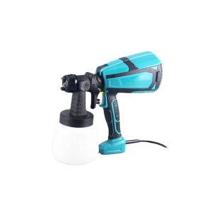 KONSUN personalizza 500W 1000ML pistola a spruzzo elettrica HVLP spruzzatore di vernice Airless per imbiancatura - Product Image 1