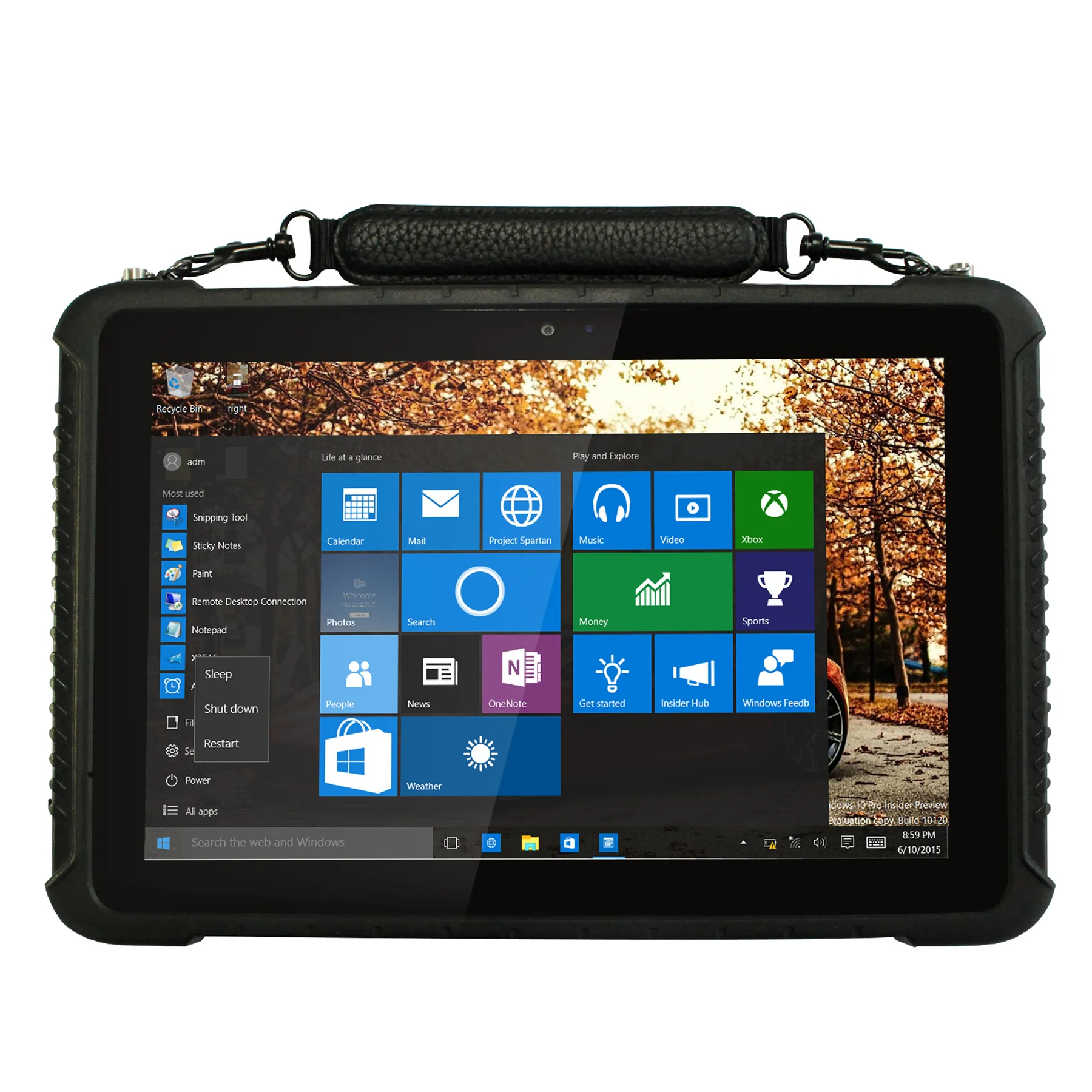 Rugged Win10 Tablet Pc Professional Industrial Ip65 Oem Nfc 10 Inch Waterproof Outdoor Handheld Pc