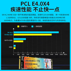 SK SK-1000 M.2 NVMe 4.0 256GB Solid State <b>Drive</b> PCIe Protocol High Performance Laptop <b>Hard</b> <b>Drive</b> - Product Image 5