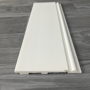 Plinthe blanche en plastique de haute qualité en <span class=keywords><strong>polystyrène</strong></span> PS EPS Moulure et panneau et couronne de <span class=keywords><strong>corniche</strong></span> en mousse de PVC - Product Image 4
