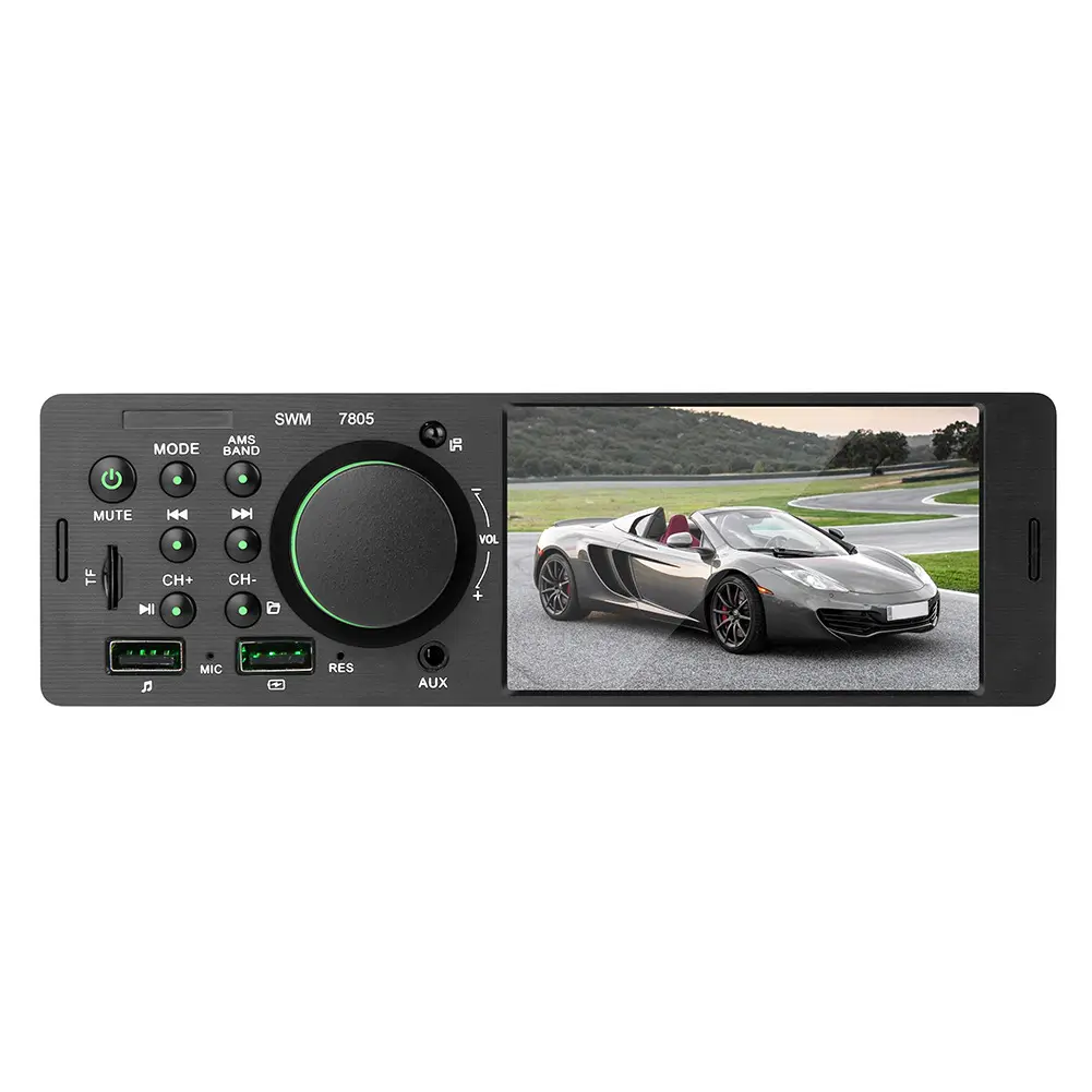4.1 Inch 1 DIN HD Radio Car MP5 MP3 Player Video BT FM Radio AUX USB Music Hands-free Call Stereo Hot