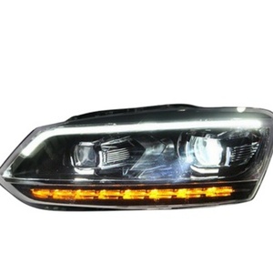 Car Headlight Assembly for Volkswagen Polo 2011-2017 HID Xenon LED <b>DRL</b> Day Running <b>Lights</b> 35W Retrofit/Upgrade 12V - Product Image 1
