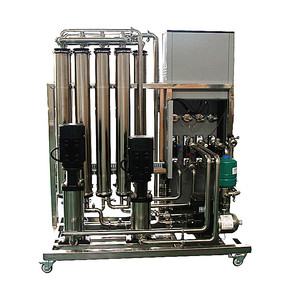 Système d'osmose inverse à grande échelle à membrane <span class=keywords><strong>300</strong></span> <span class=keywords><strong>GPD</strong></span> utilisé purificateur d'eau RO chaud/froid/normal avec filtration au sable - Product Image 4