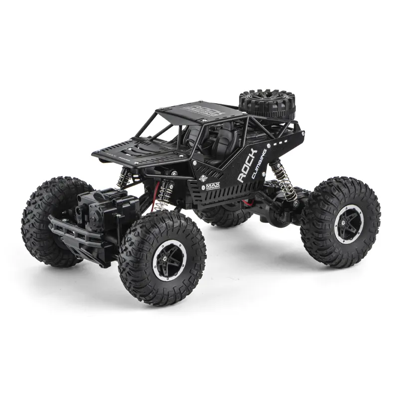 Mainan Mobil Mini Off Road 4WD, Truk Monster 4WD Off Road Crawler RC Semua Medan 4X4, Mainan Model Mobil Mini Memanjat 1/16