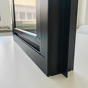 PENJOY Best Seller Fenêtre coulissante verticale moderne en aluminium à double vitrage Low-E, installation facile pour hôtel - Product Image 4