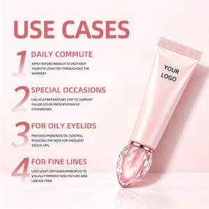 <span class=keywords><strong>Base</strong></span> de Fard à Paupières Anti-Bavures et Anti-Plis, Crème Préparatrice pour les Yeux, Rehausse la Couleur, Maquillage Longue Tenue, Marque Privée - Product Image 4